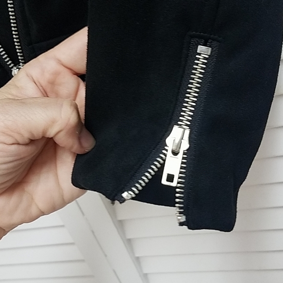 Suede motocycle jacket - Picture 5 of 7